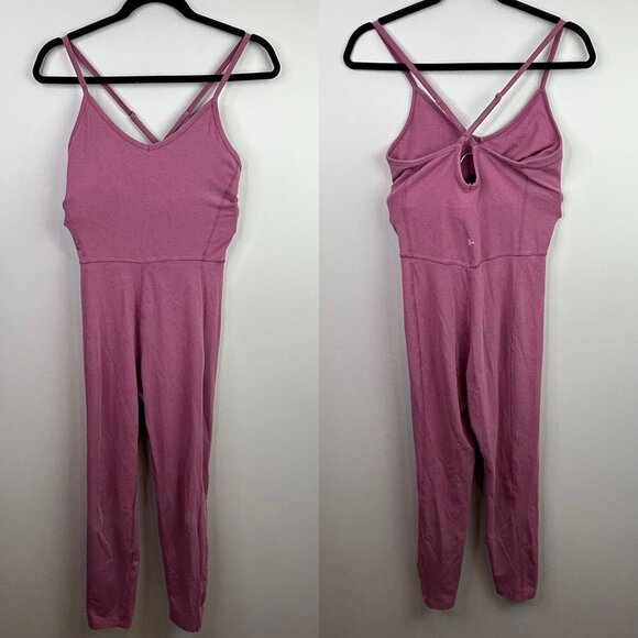Old Navy mauve workout one piece size m - Picture 1 of 7